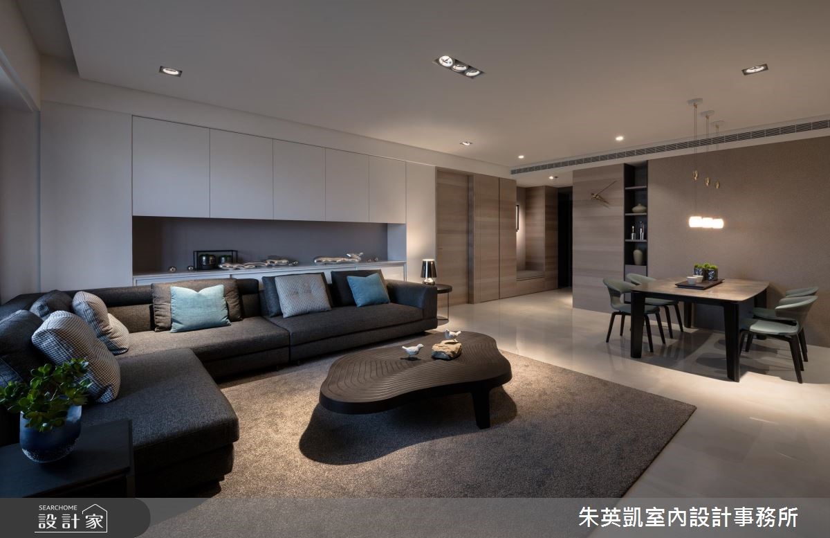 40坪新成屋(5年以下)＿現代風客廳案例圖片＿朱英凱室內設計事務所＿朱英凱_27之6