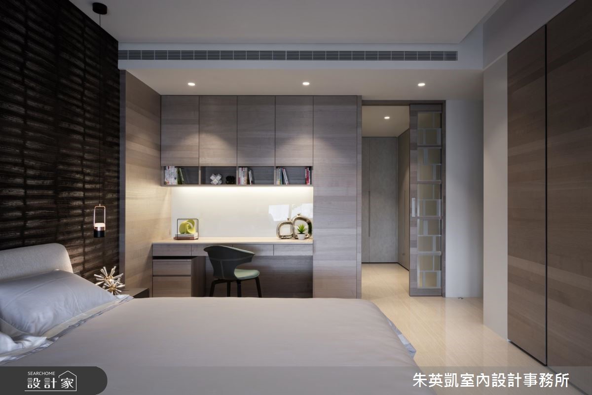 40坪新成屋(5年以下)＿現代風臥室案例圖片＿朱英凱室內設計事務所＿朱英凱_27之15