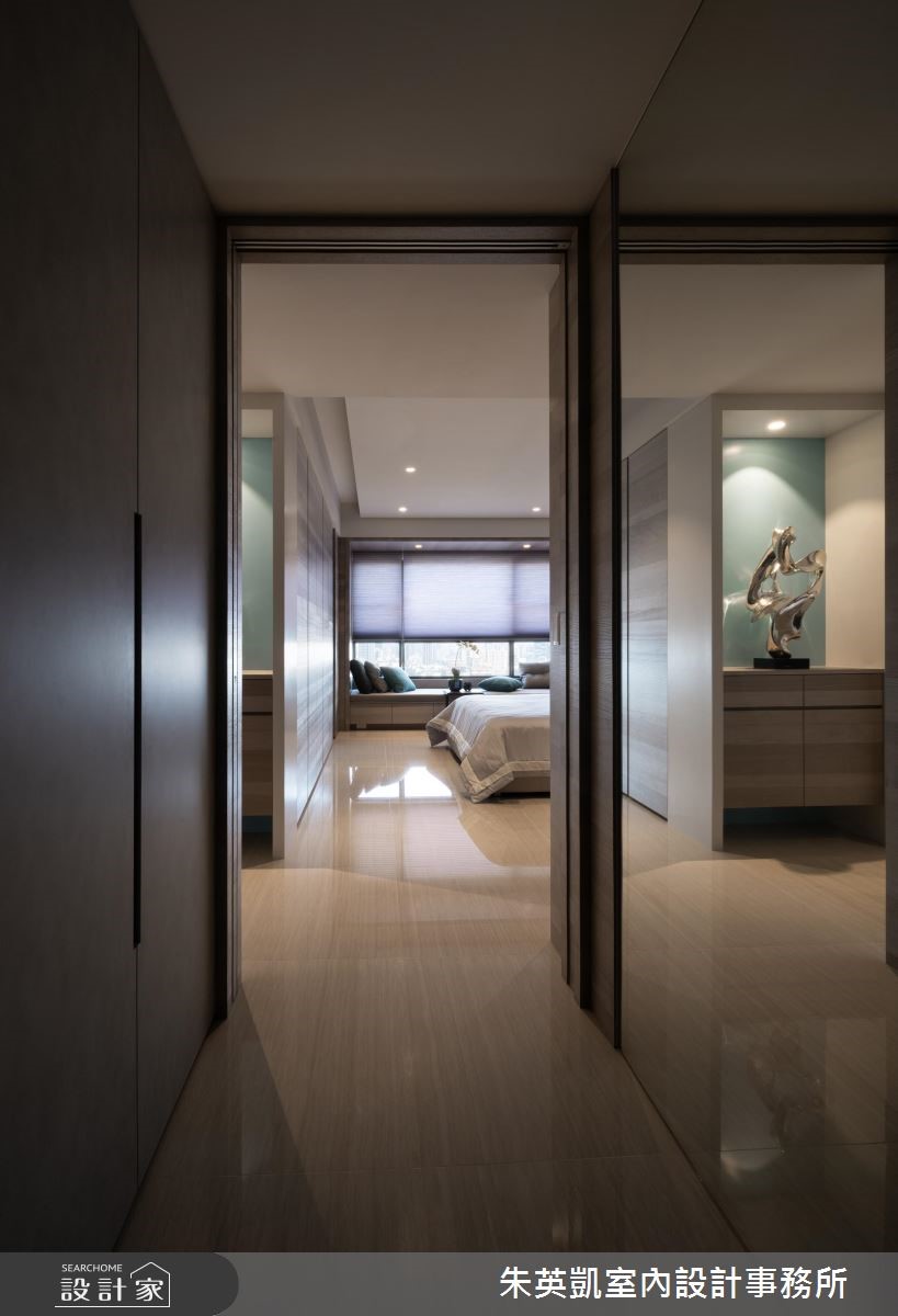 40坪新成屋(5年以下)＿現代風臥室案例圖片＿朱英凱室內設計事務所＿朱英凱_27之9