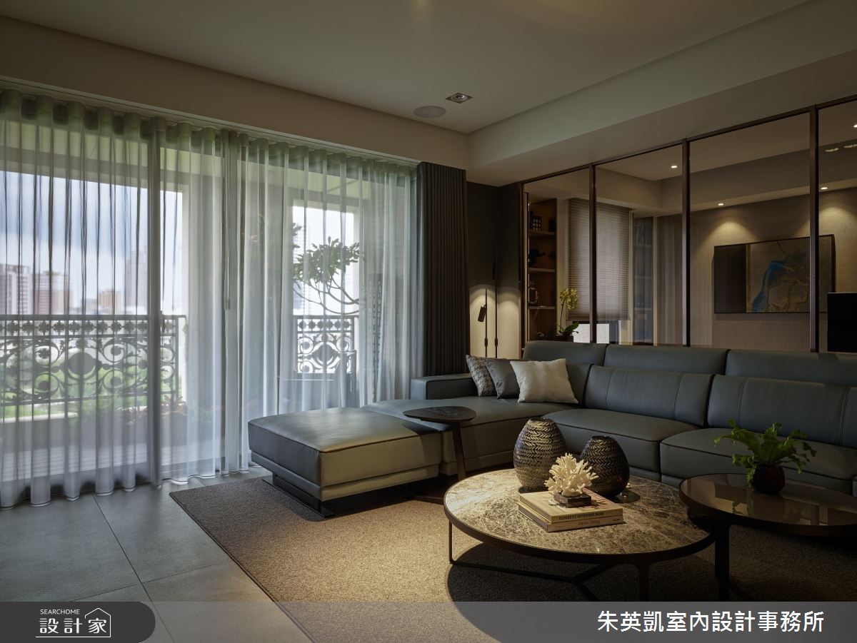 60坪新成屋(5年以下)＿現代風客廳案例圖片＿朱英凱室內設計事務所＿朱英凱_29之6