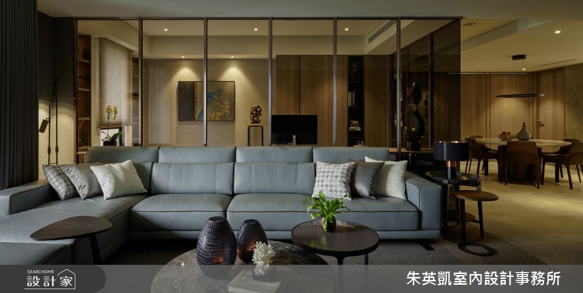 60坪新成屋(5年以下)＿現代風客廳案例圖片＿朱英凱室內設計事務所＿朱英凱_29之8