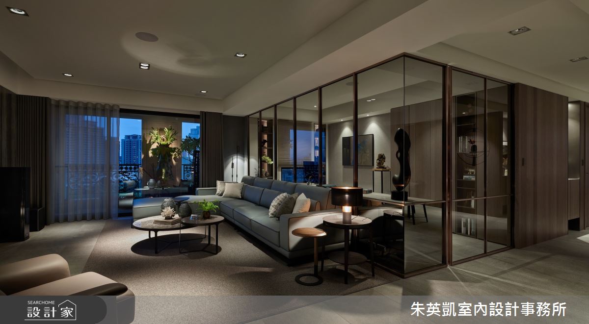 60坪新成屋(5年以下)＿現代風客廳案例圖片＿朱英凱室內設計事務所＿朱英凱_29之11