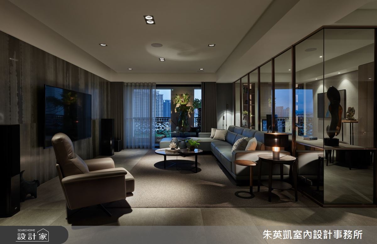 60坪新成屋(5年以下)＿現代風客廳案例圖片＿朱英凱室內設計事務所＿朱英凱_29之13