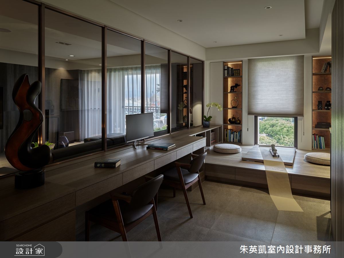 60坪新成屋(5年以下)＿現代風書房和室案例圖片＿朱英凱室內設計事務所＿朱英凱_29之15
