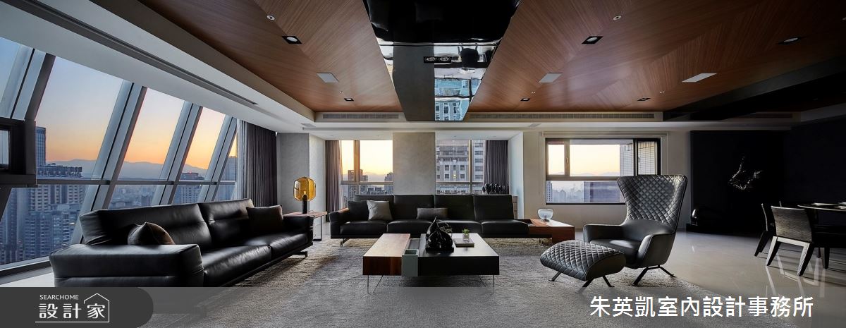 130坪新成屋(5年以下)＿現代風客廳案例圖片＿朱英凱室內設計事務所＿朱英凱_30之3