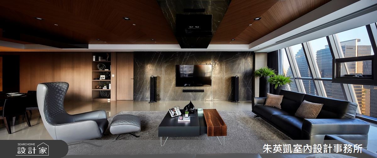 130坪新成屋(5年以下)＿現代風客廳案例圖片＿朱英凱室內設計事務所＿朱英凱_30之9