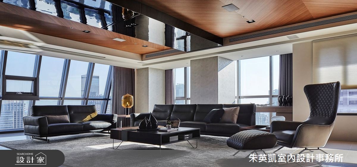 130坪新成屋(5年以下)＿現代風客廳案例圖片＿朱英凱室內設計事務所＿朱英凱_30之8