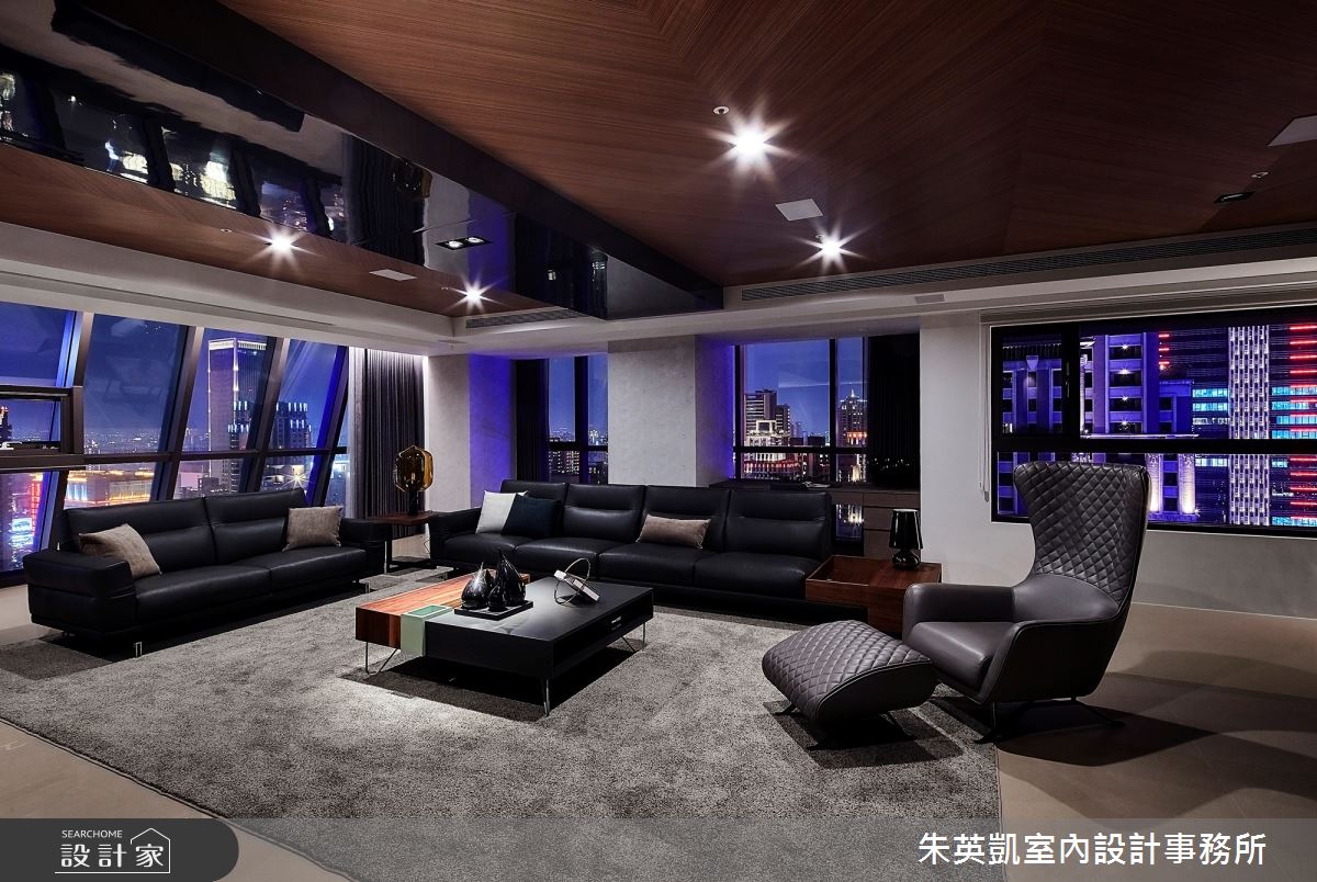 130坪新成屋(5年以下)＿現代風客廳案例圖片＿朱英凱室內設計事務所＿朱英凱_30之30