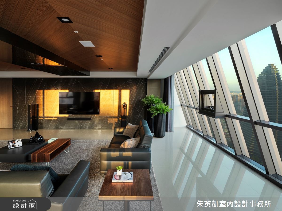 130坪新成屋(5年以下)＿現代風客廳案例圖片＿朱英凱室內設計事務所＿朱英凱_30之10