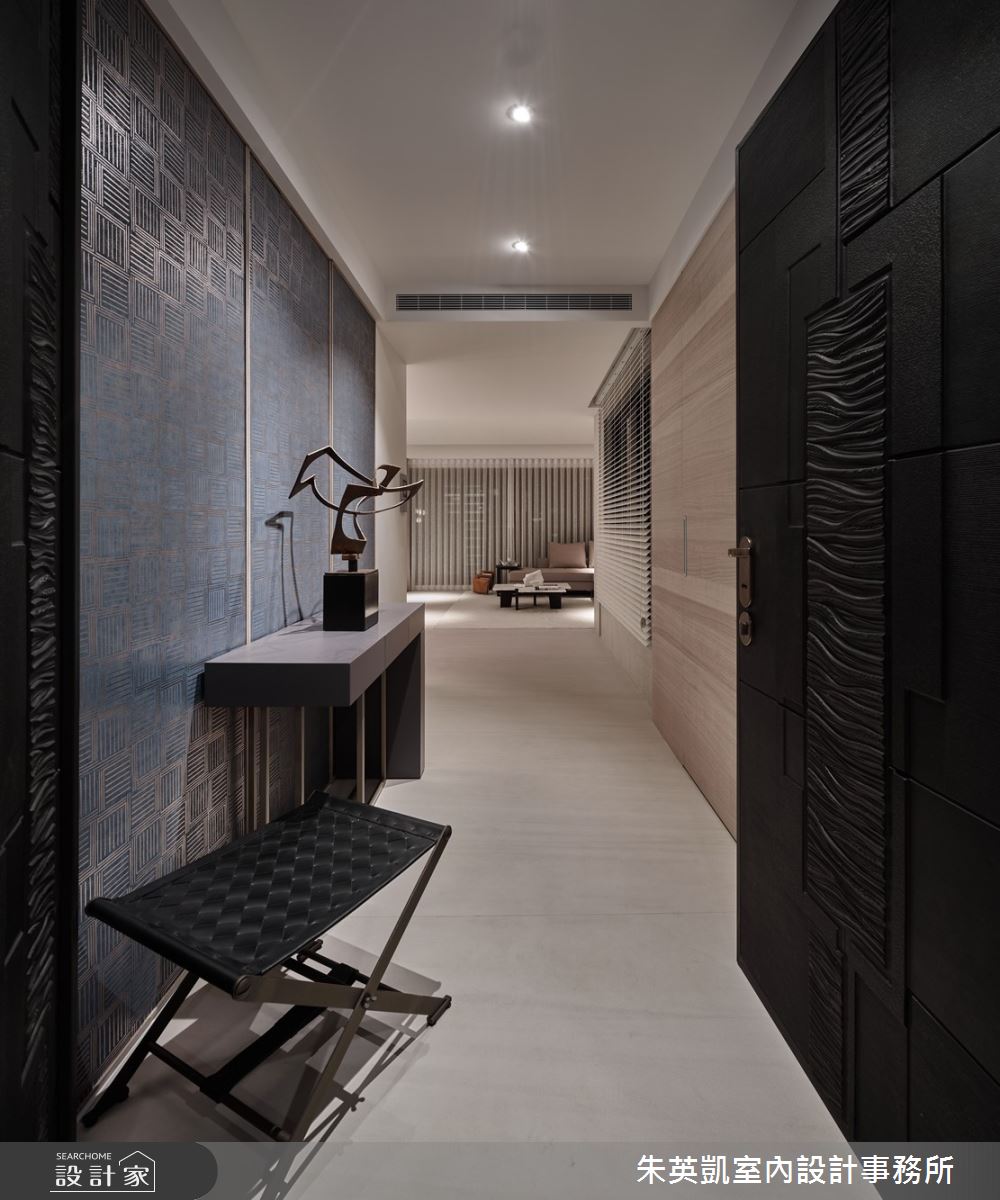 70坪新成屋(5年以下)＿現代風玄關案例圖片＿朱英凱室內設計事務所＿朱英凱_31之1