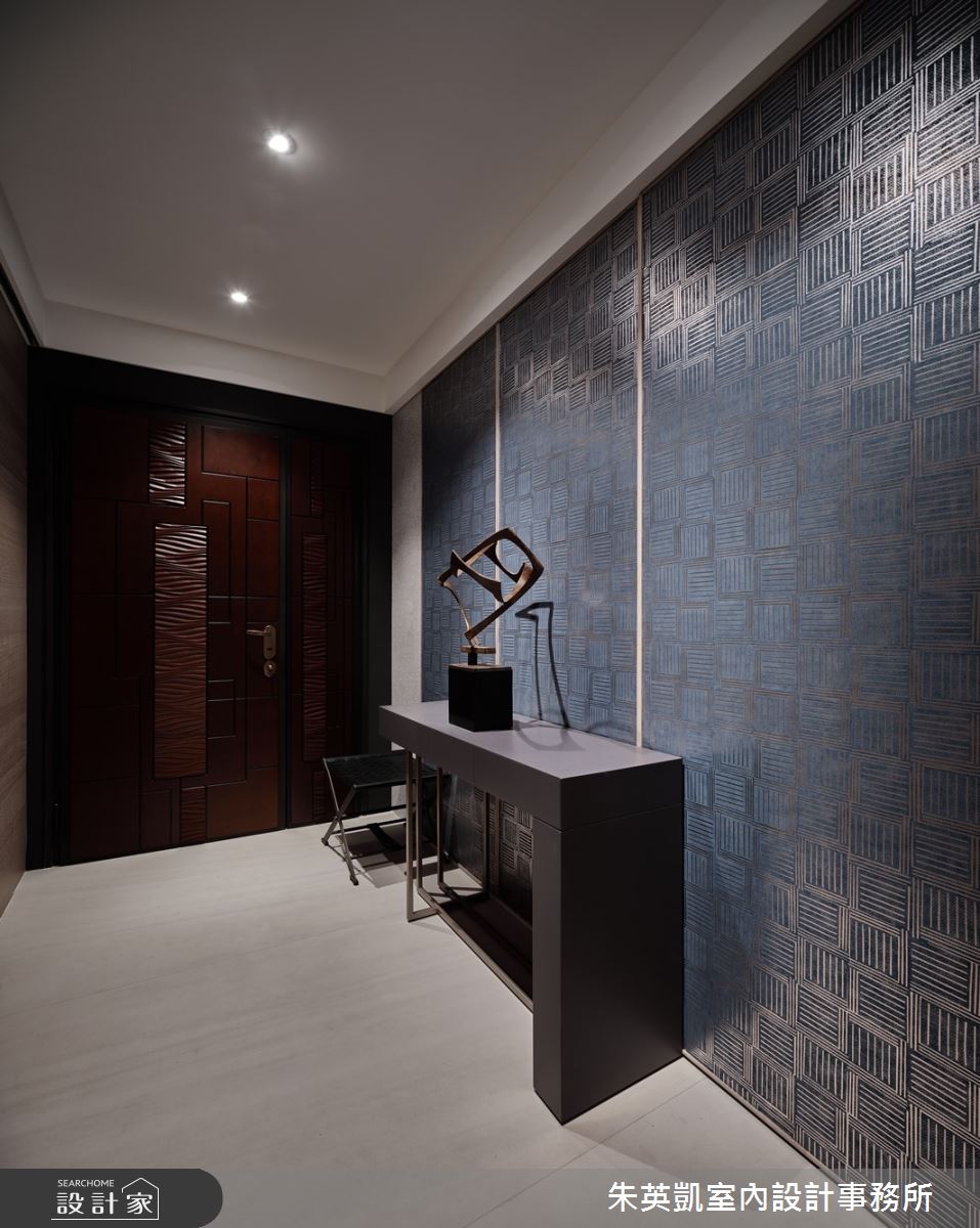 70坪新成屋(5年以下)＿現代風玄關案例圖片＿朱英凱室內設計事務所＿朱英凱_31之2