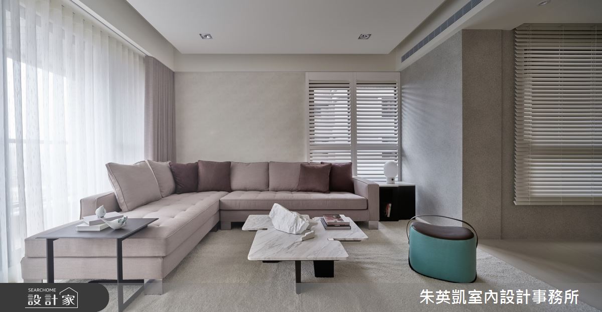 70坪新成屋(5年以下)＿現代風客廳案例圖片＿朱英凱室內設計事務所＿朱英凱_31之4