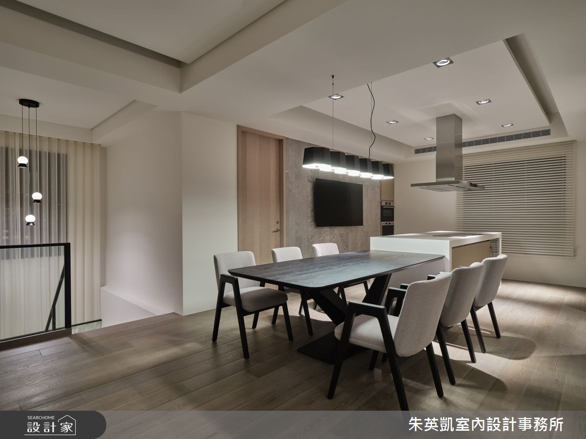 70坪新成屋(5年以下)＿現代風餐廳案例圖片＿朱英凱室內設計事務所＿朱英凱_31之15