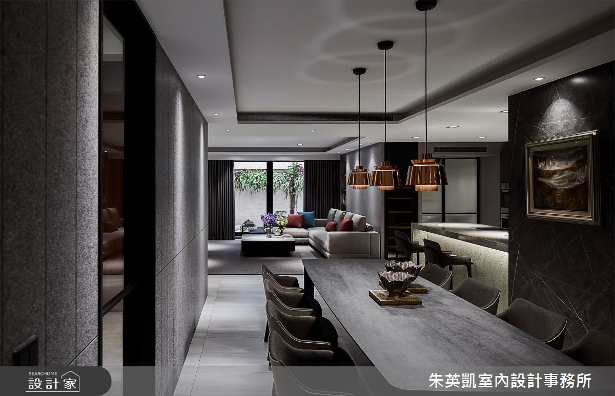 90坪新成屋(5年以下)＿現代風餐廳案例圖片＿朱英凱室內設計事務所＿朱英凱_32之9