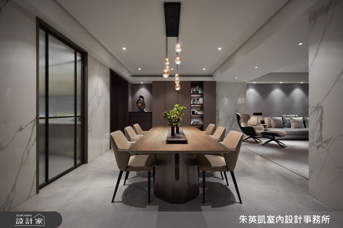 55坪新成屋(5年以下)＿現代風客廳餐廳案例圖片＿朱英凱室內設計事務所＿朱英凱_34之14