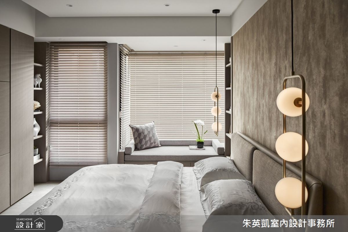 55坪新成屋(5年以下)＿現代風臥室臥榻案例圖片＿朱英凱室內設計事務所＿朱英凱_34之21