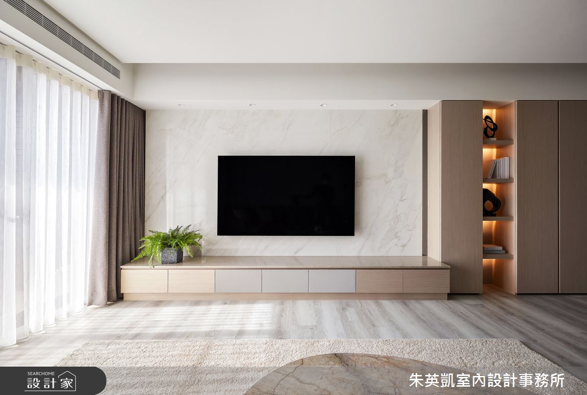 35坪中古屋(5~15年)＿現代風客廳案例圖片＿朱英凱室內設計事務所＿朱英凱_35之7
