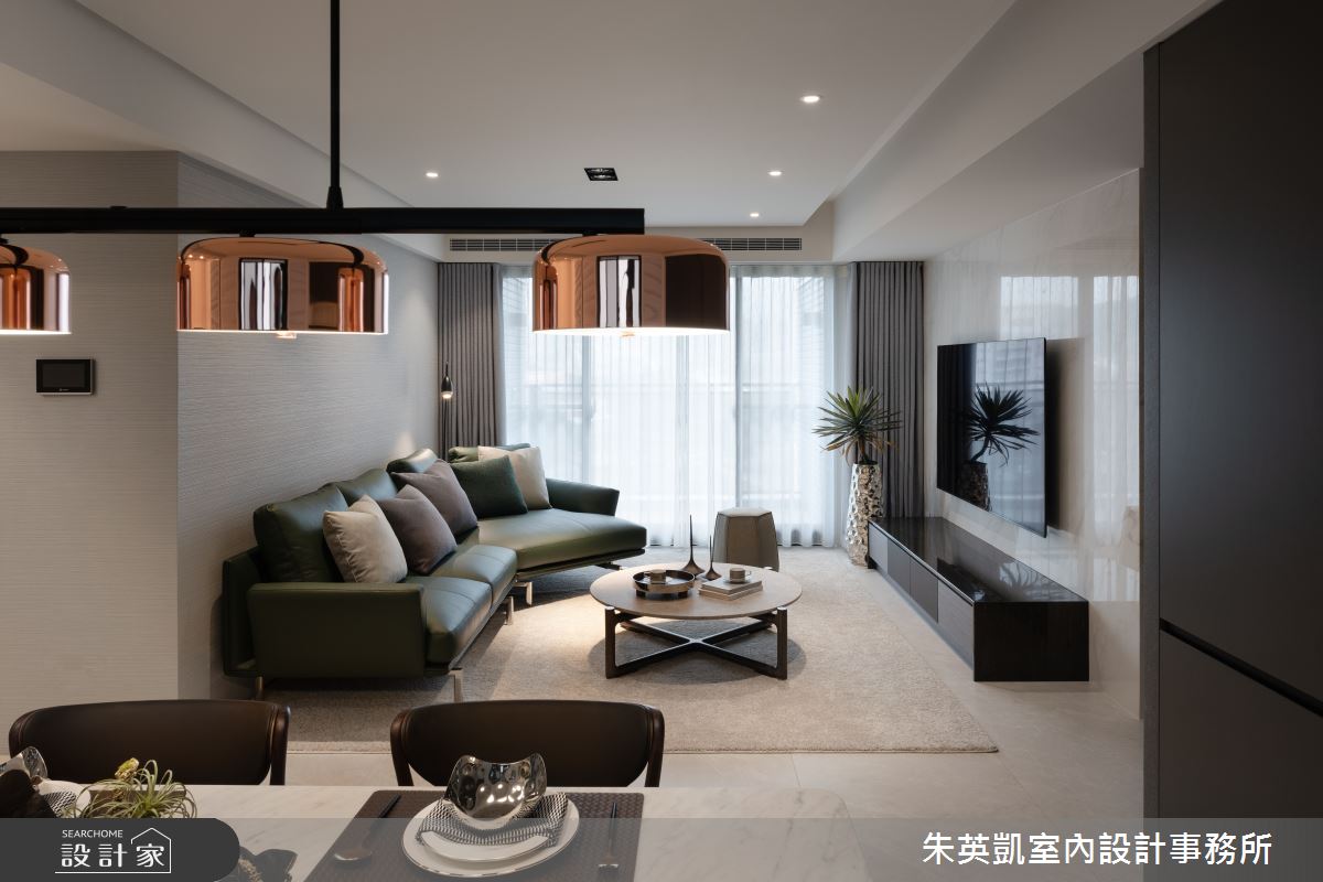 30坪新成屋(5年以下)＿現代風客廳餐廳案例圖片＿朱英凱室內設計事務所＿朱英凱_36之6