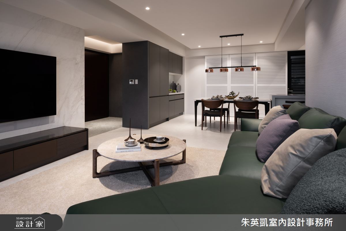 30坪新成屋(5年以下)＿現代風客廳餐廳案例圖片＿朱英凱室內設計事務所＿朱英凱_36之3