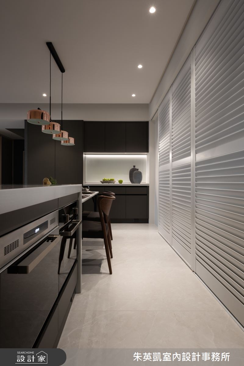 30坪新成屋(5年以下)＿現代風餐廳中島案例圖片＿朱英凱室內設計事務所＿朱英凱_36之11