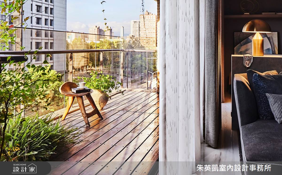 30坪新成屋(5年以下)＿現代風陽台案例圖片＿朱英凱室內設計事務所＿朱英凱_37之18