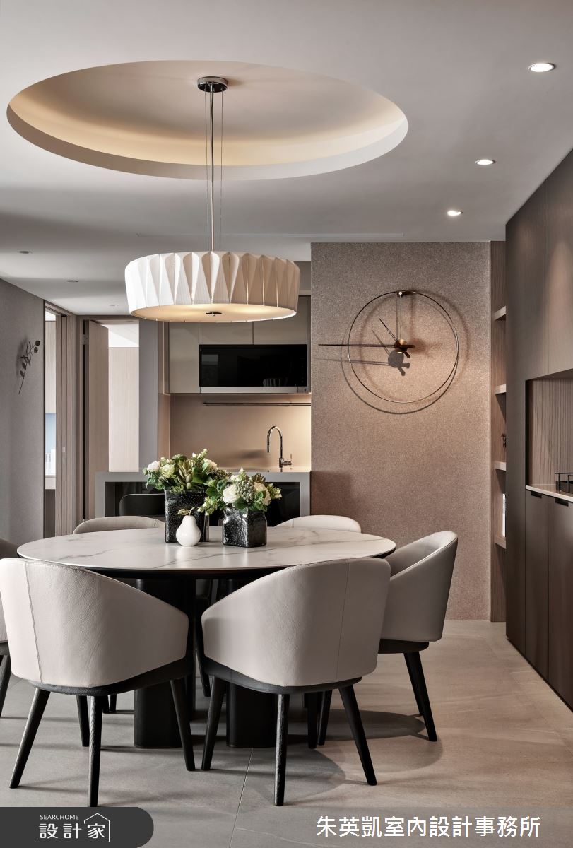 37坪新成屋(5年以下)＿現代風餐廳中島案例圖片＿朱英凱室內設計事務所＿朱英凱_38之9