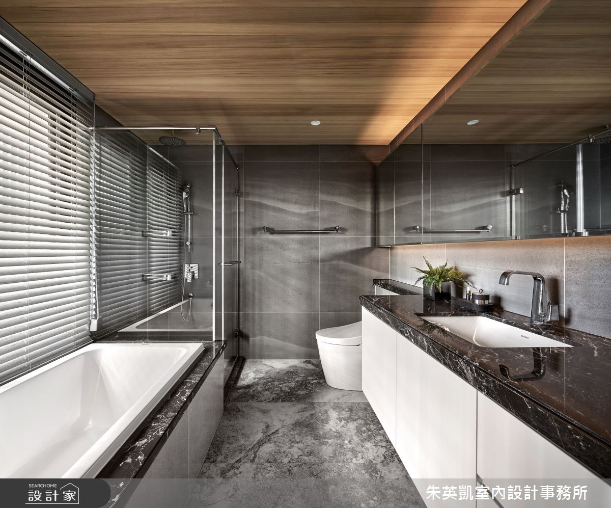37坪新成屋(5年以下)＿現代風浴室案例圖片＿朱英凱室內設計事務所＿朱英凱_38之18