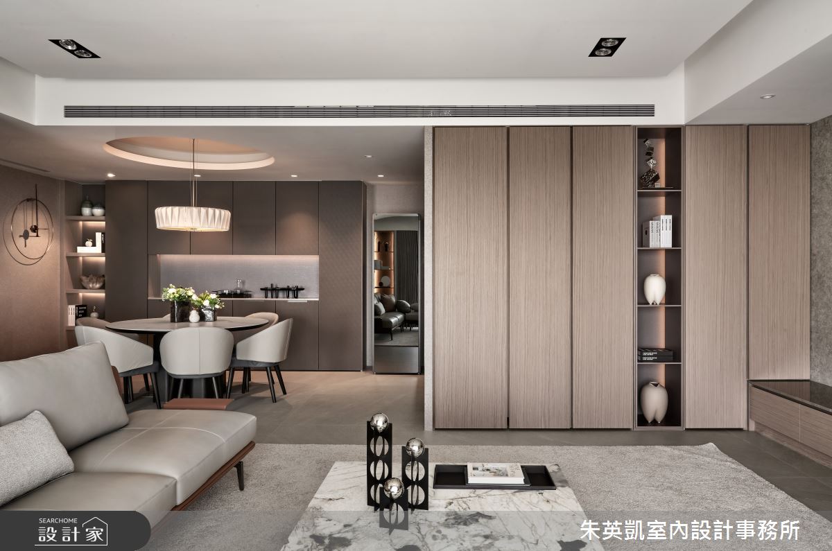 37坪新成屋(5年以下)＿現代風客廳餐廳案例圖片＿朱英凱室內設計事務所＿朱英凱_38之5
