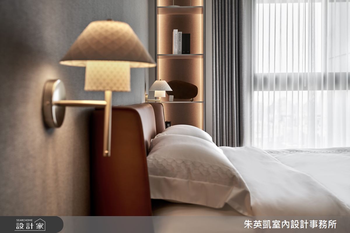 37坪新成屋(5年以下)＿現代風臥室案例圖片＿朱英凱室內設計事務所＿朱英凱_38之14