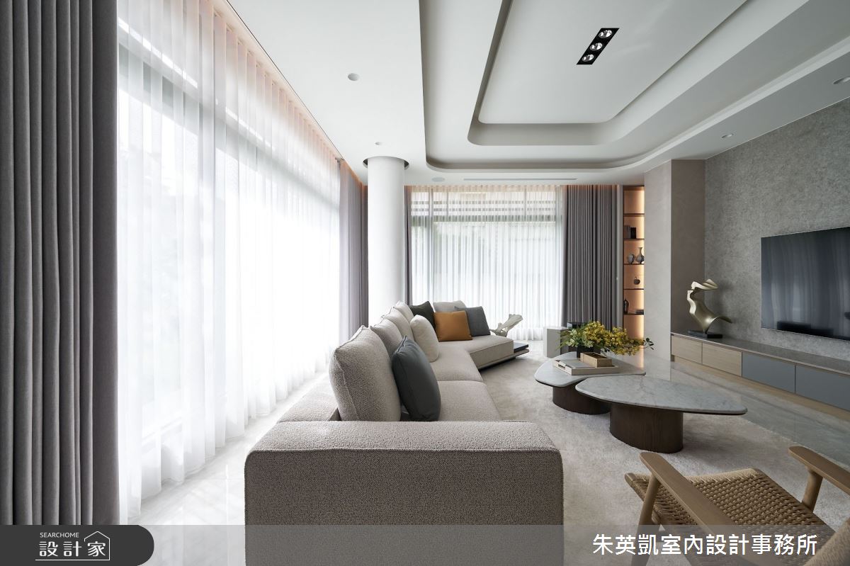 250坪中古屋(5~15年)＿現代風客廳案例圖片＿朱英凱室內設計事務所＿朱英凱_39之11
