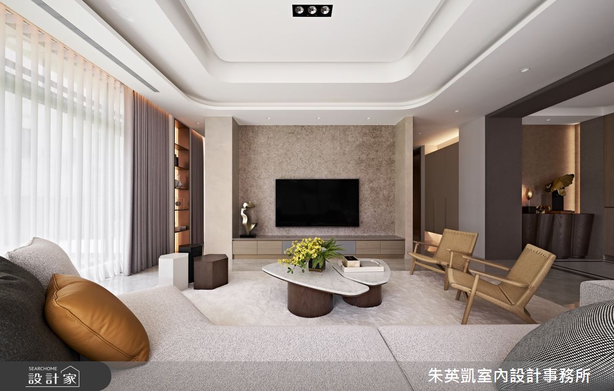 250坪中古屋(5~15年)＿現代風客廳案例圖片＿朱英凱室內設計事務所＿朱英凱_39之12