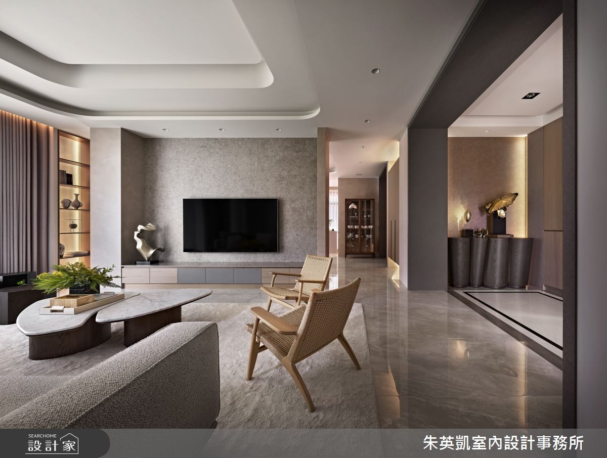 250坪中古屋(5~15年)＿現代風客廳案例圖片＿朱英凱室內設計事務所＿朱英凱_39之16