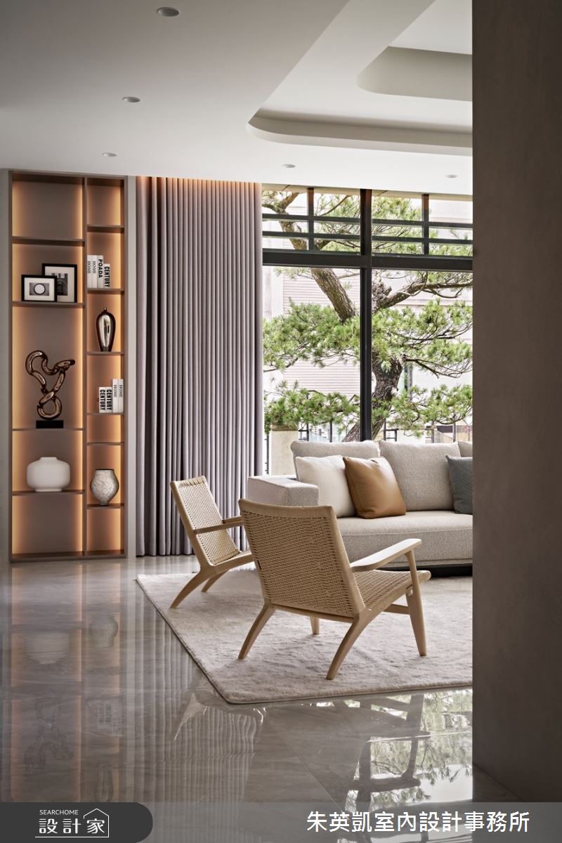 250坪中古屋(5~15年)＿現代風客廳案例圖片＿朱英凱室內設計事務所＿朱英凱_39之19