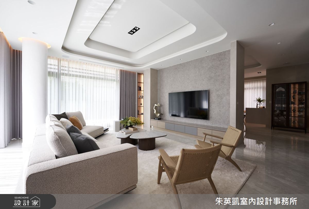 250坪中古屋(5~15年)＿現代風客廳案例圖片＿朱英凱室內設計事務所＿朱英凱_39之21
