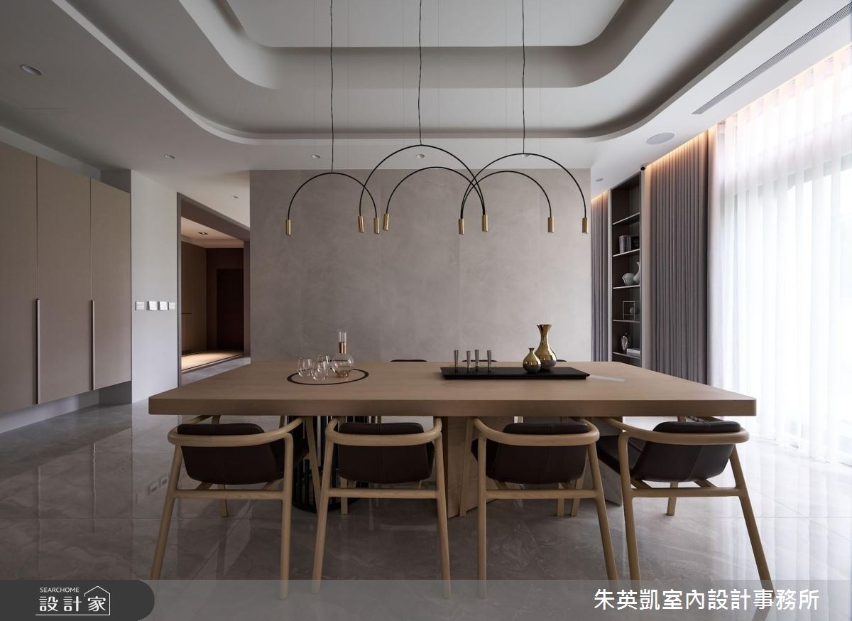 250坪中古屋(5~15年)＿現代風餐廳案例圖片＿朱英凱室內設計事務所＿朱英凱_39之25