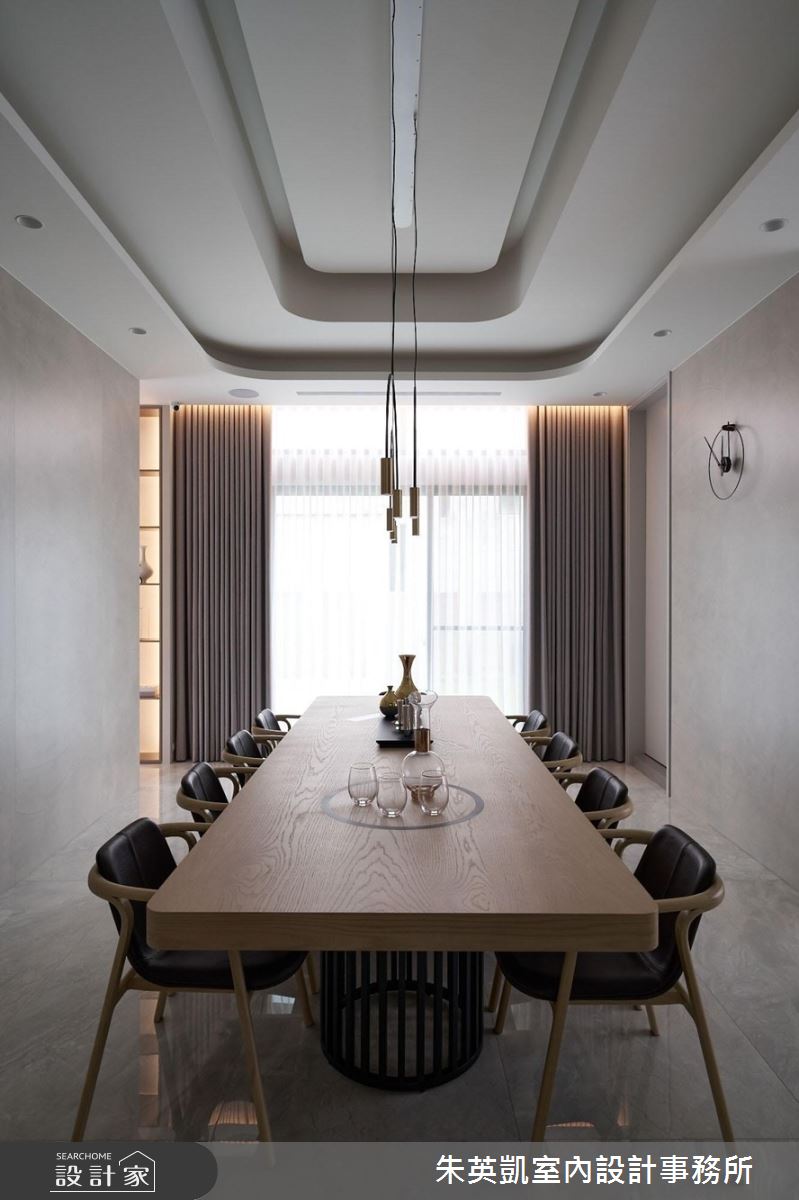 250坪中古屋(5~15年)＿現代風餐廳案例圖片＿朱英凱室內設計事務所＿朱英凱_39之26