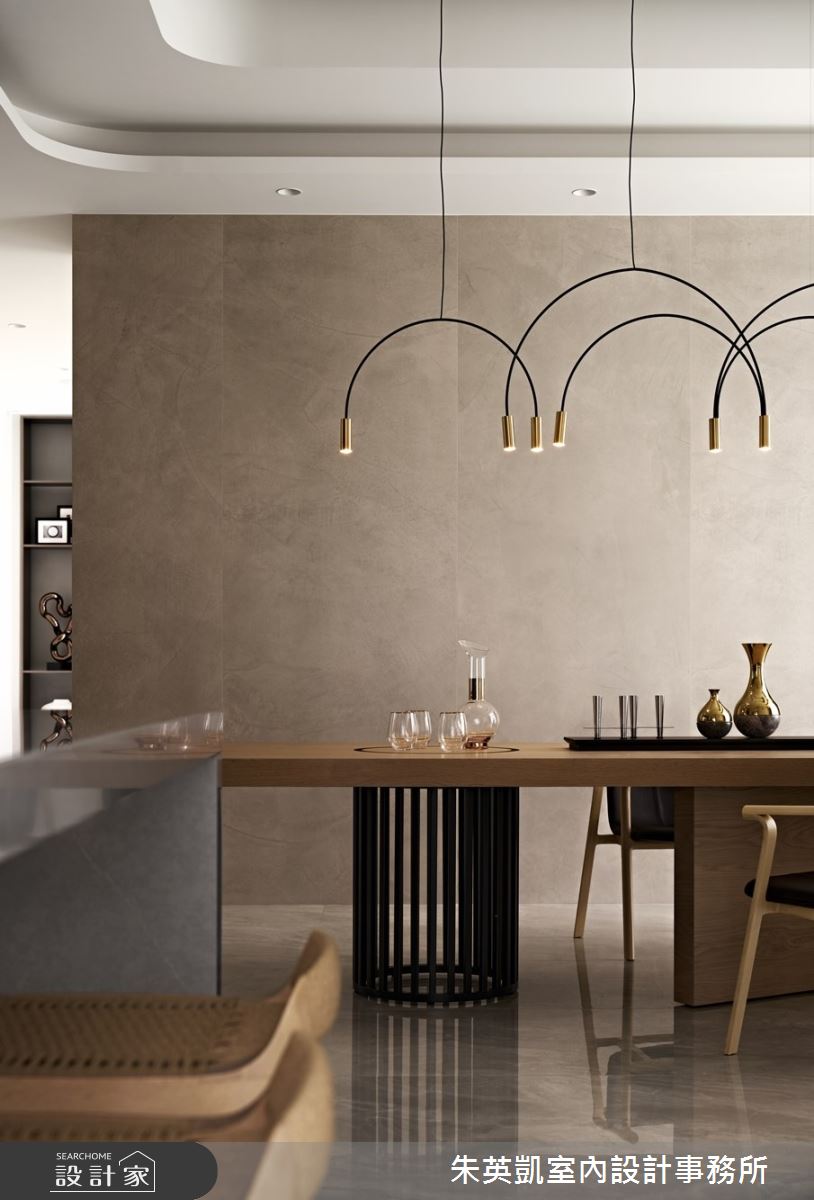 250坪中古屋(5~15年)＿現代風餐廳中島案例圖片＿朱英凱室內設計事務所＿朱英凱_39之28