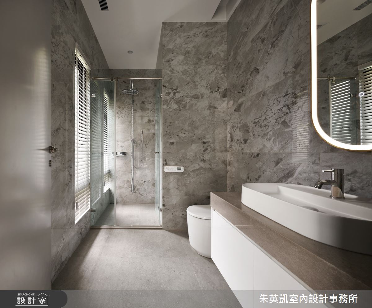250坪中古屋(5~15年)＿現代風浴室案例圖片＿朱英凱室內設計事務所＿朱英凱_39之32