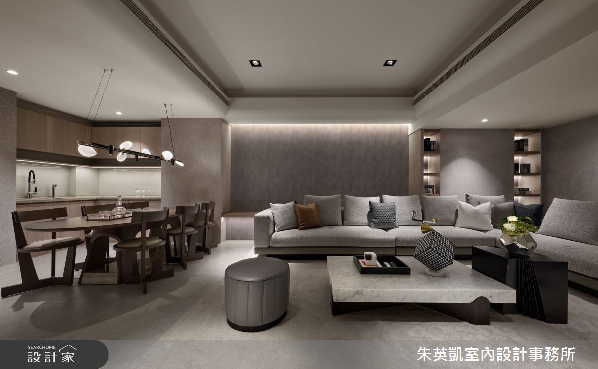 250坪中古屋(5~15年)＿現代風客廳餐廳廚房案例圖片＿朱英凱室內設計事務所＿朱英凱_39之37
