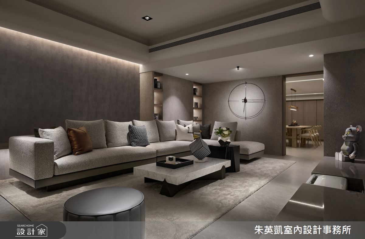 250坪中古屋(5~15年)＿現代風客廳案例圖片＿朱英凱室內設計事務所＿朱英凱_39之38