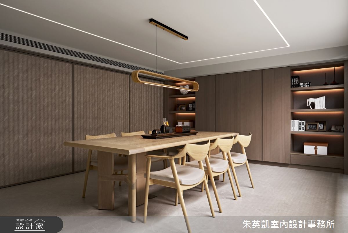250坪中古屋(5~15年)＿現代風餐廳多功能室案例圖片＿朱英凱室內設計事務所＿朱英凱_39之40