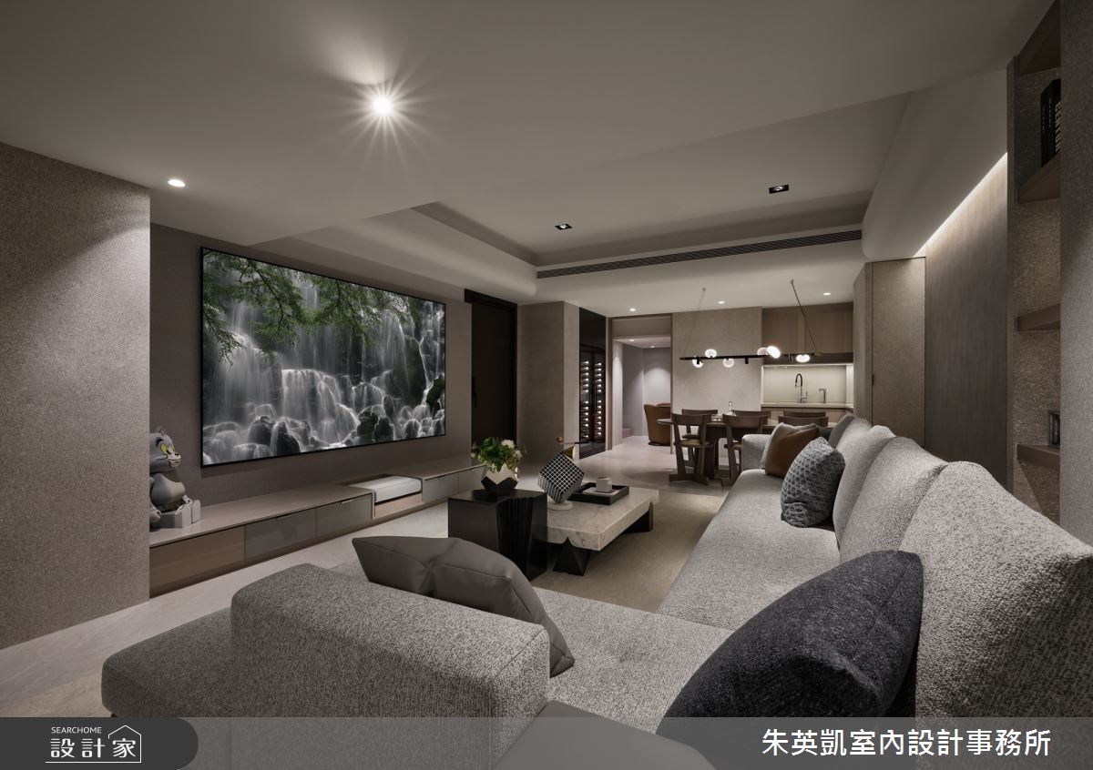 250坪中古屋(5~15年)＿現代風客廳餐廳案例圖片＿朱英凱室內設計事務所＿朱英凱_39之42