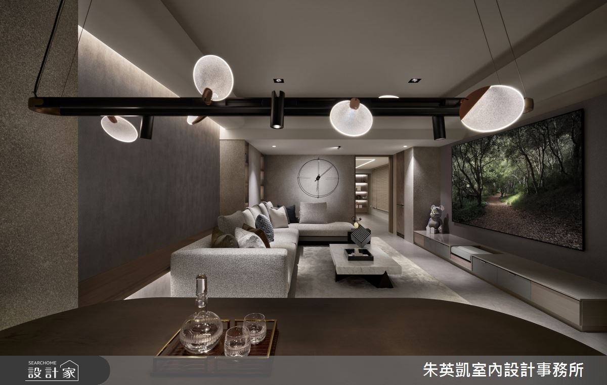 250坪中古屋(5~15年)＿現代風客廳餐廳案例圖片＿朱英凱室內設計事務所＿朱英凱_39之47