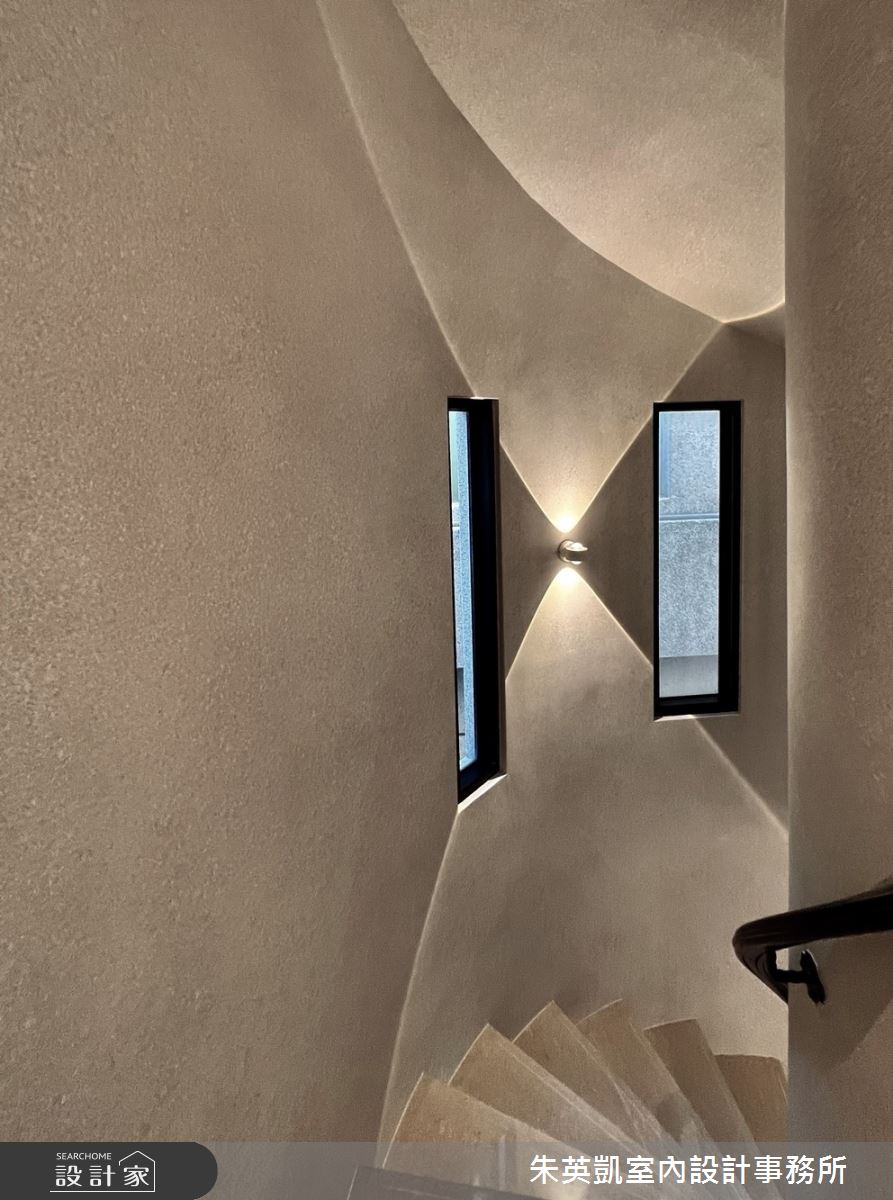 250坪中古屋(5~15年)＿現代風樓梯案例圖片＿朱英凱室內設計事務所＿朱英凱_39之48