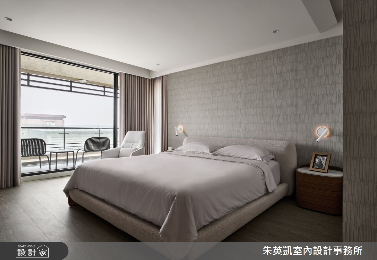 250坪中古屋(5~15年)＿現代風臥室陽台案例圖片＿朱英凱室內設計事務所＿朱英凱_39之58