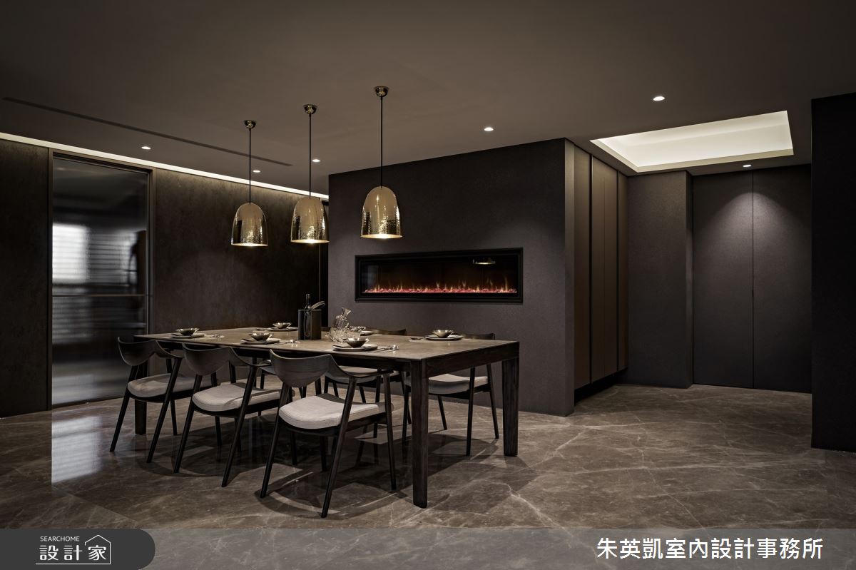 50坪新成屋(5年以下)＿現代風玄關餐廳案例圖片＿朱英凱室內設計事務所＿朱英凱_40之4