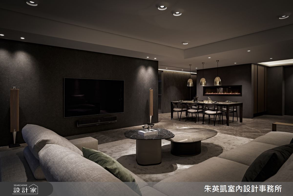 50坪新成屋(5年以下)＿現代風客廳餐廳案例圖片＿朱英凱室內設計事務所＿朱英凱_40之10
