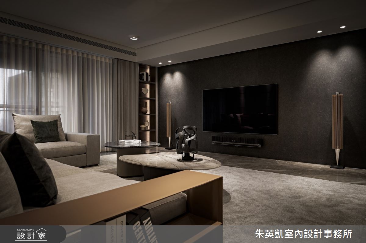 50坪新成屋(5年以下)＿現代風客廳案例圖片＿朱英凱室內設計事務所＿朱英凱_40之11