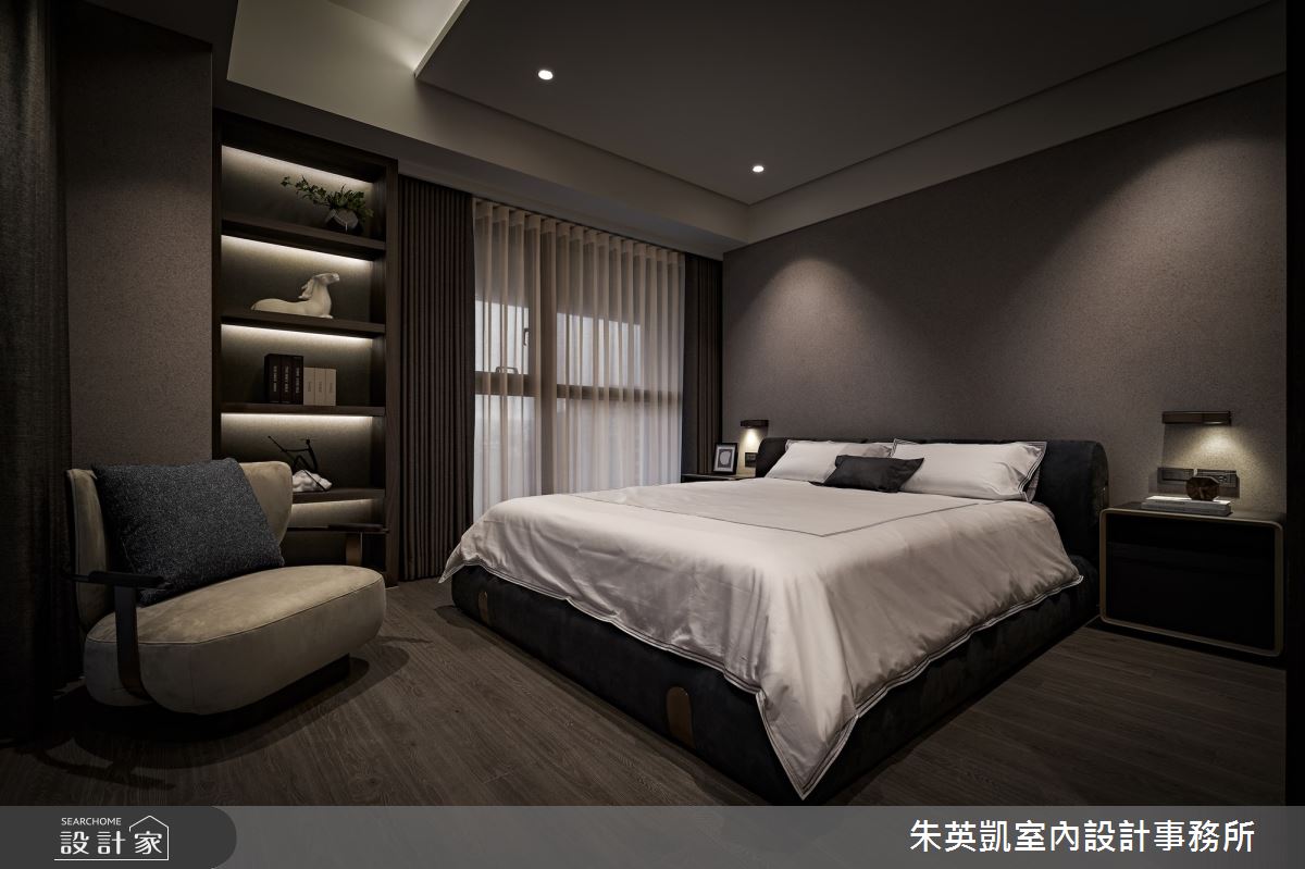 50坪新成屋(5年以下)＿現代風臥室案例圖片＿朱英凱室內設計事務所＿朱英凱_40之20