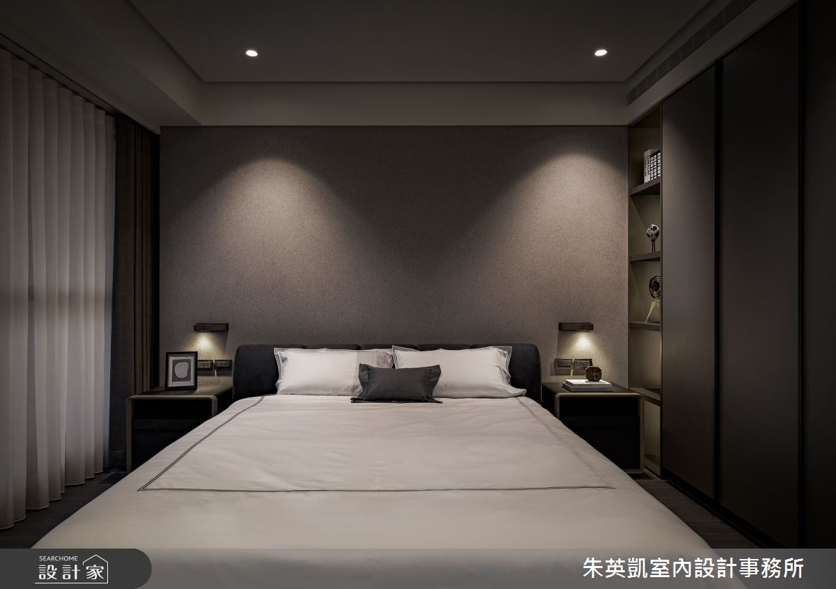 50坪新成屋(5年以下)＿現代風臥室案例圖片＿朱英凱室內設計事務所＿朱英凱_40之21